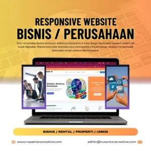 Responsive Website Bisnis / perusahaan