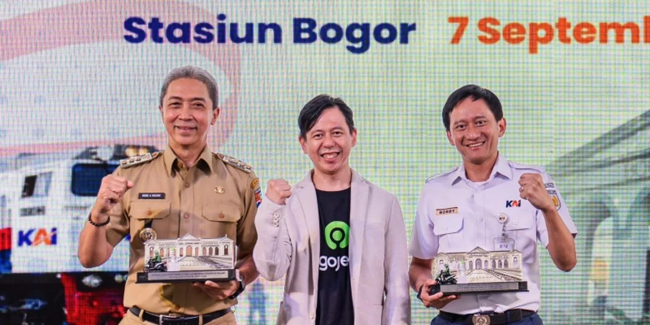 Perkuat Mobilitas Terintegrasi, Gojek, KAI, dan Pemkot Bogor Jalin Kolaborasi Strategis